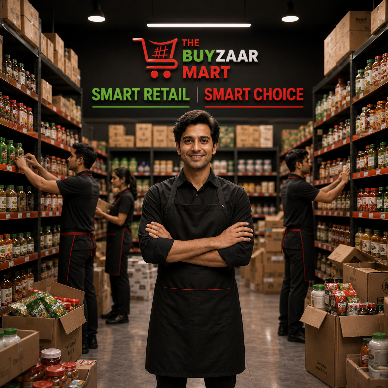 Smart retail scenario Buyzaar Mart